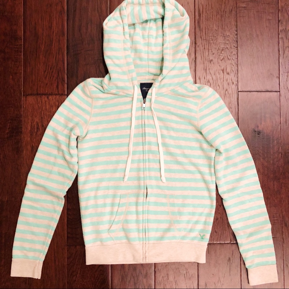American Eagle soft zipper hoodie